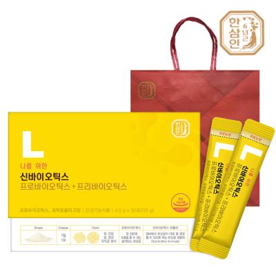 [한삼인] 나를위한 신바이오틱스 (4.5gx30포)/프로바이오틱스+프리바이오틱스/쇼핑백