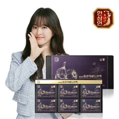 [한삼인] 홍삼 흑마늘진액 60mL x 30포 (30일분) 1세트
