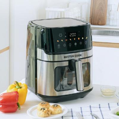 ★한판특가★[베스텐쿡] 스텐 바스켓 6L 대용량 에어프라이어 Airfryer-24-01