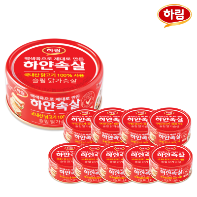 하림 뉴 하얀속살 슬림 닭가슴살 135g 10개 세트