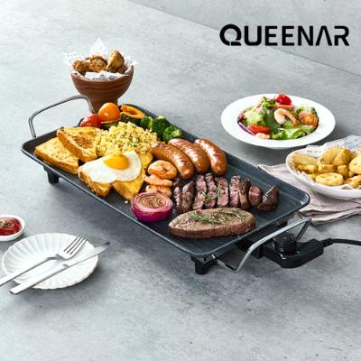 [퀸나] 2in1 마블 와이드 전기그릴 QNGR-330