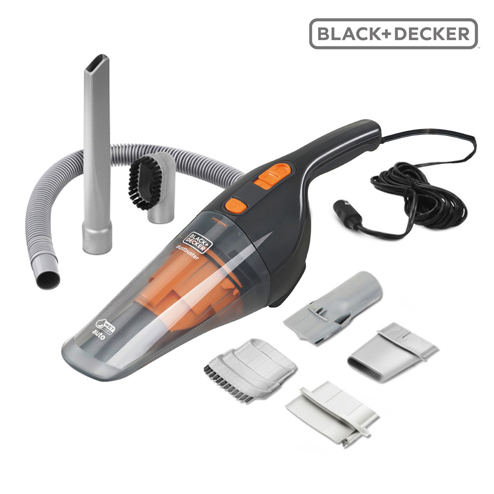 [블랙앤데커] 차량용 건습식 차량용 청소기 WD1210AV