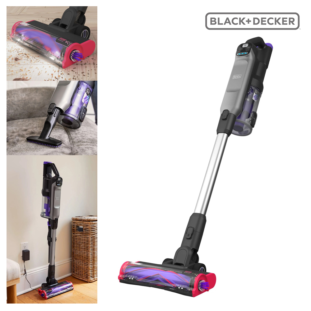 [블랙앤데커] 21V 무선 스틱 청소기 파워 클린 BLDC모터 BHFEA640WP