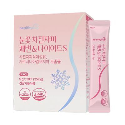[헬씨허그] 눈꽃차전자피 쾌변&다이어트S (9gx28포)/배변활동 및 체지방 감소에 도움