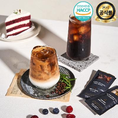 ★한판특가★[커피농가] 커피농가 더치커피 7종원두 혼합70팩 콜드브루 커피원액 (40ml*70팩)