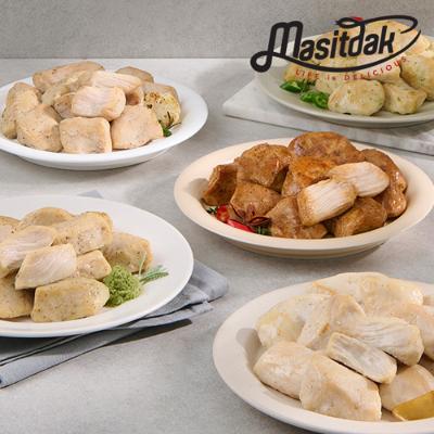 [랭킹닭컴] 맛있닭 닭가슴살 스팀 3종 혼합 14팩(오리지널5/마늘5/고추4)