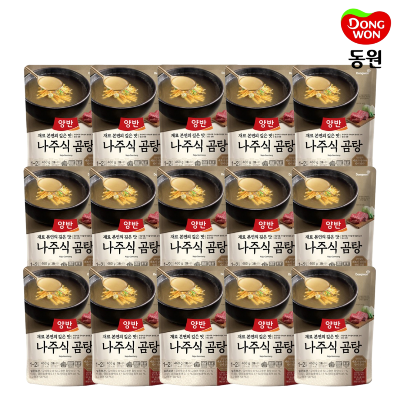 [동원] 양반 나주식 곰탕 460g x 15봉 [3763284]