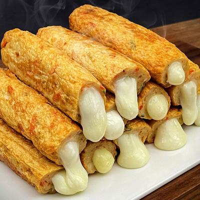 [오대복] 국제시장 치즈 / 청양치즈 / 통새우 쌀어묵바 2팩 (4개입)