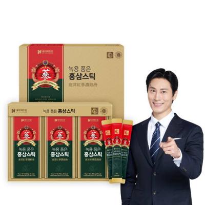 [네이처드림] 녹용 품은 홍삼스틱 15g x 30포 (쇼핑백 포함)
