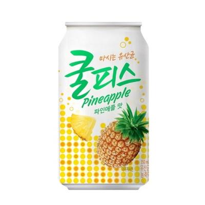 [동원] 쿨피스 파인애플 350MLx18캔 (오늘출발+무배) 음료수 탄산음료 매운음식