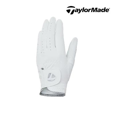 테일러메이드 국내정품 2025 Players Lady Glove Single 골프장갑 여성용 (화이트,화이트핑크,블랙)