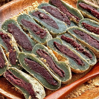 [리만월] 제주 해풍 진한 쑥개떡 / 콩쑥개떡