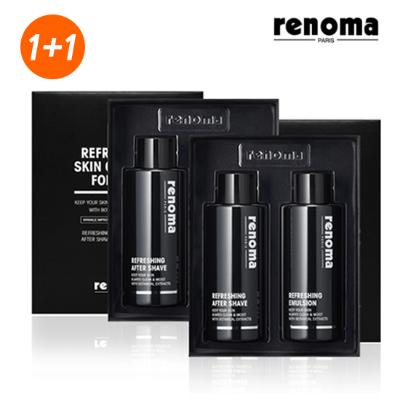 [1+1] 레노마 리프레싱 대용량 남성 화장품 2종세트