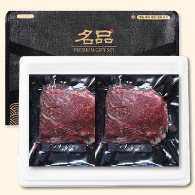 호주산 MB 6,7등급 와규 소고기 목심(목살) 구이 샤브샤브 300g + 300g 선물세트 [부직포 포장]