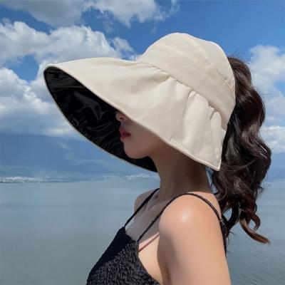 돌돌이 썬캡 1+1 모자 접이식 보관 자외선 차단