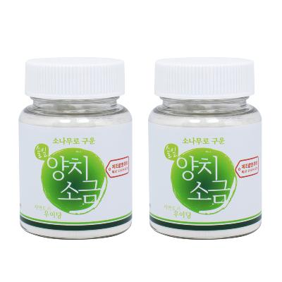 우이당 소나무로 구운 솔잎 양치소금 70gx2개입 양치 전용 소금