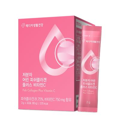 메디카코리아 저분자 어린 피쉬 콜라겐 플러스 비타민C 2g x 30포