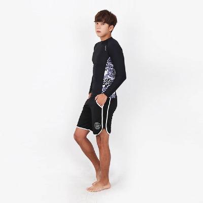 아쿠아티카 남성 래쉬가드 AQAMAE 트렁크반바지세트