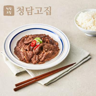 [청담고집] 양념 소불고기 600g(200x3팩)