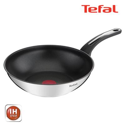 테팔_ 팬&냄비 인덕션 스테인리스 스틸 뉴 이모션 볶음팬 28cm