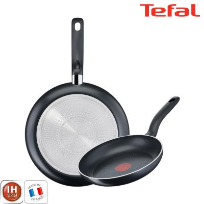 테팔_ 팬&냄비 인덕션 스타트이지 2종세트 (프라이팬 24cm + 32cm)