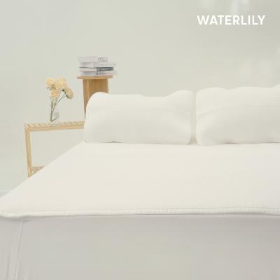 [워터릴리] 휴비스 듀라론 여름 냉감 침대패드 K 화이트