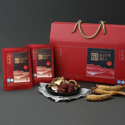 ★타임특가★ [정녹삼] 6년근 홍삼진액 밸런스 (50ml X 30포)
