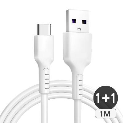 [1+1] 베이직 USB C타입 고속충전 케이블 1M