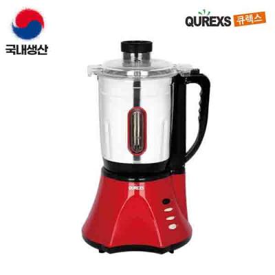 국내생산 큐렉스 대용량 스테인레스 믹서기 3.6리터 업소용 
