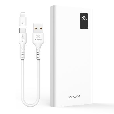 [스피디] 슬림핏 20W 고속충전 보조배터리 10000mAh + 충전케이블