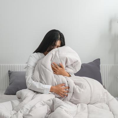 리빙밸류 사계절 내추럴 차렵이불 부드러운 푹신한 따뜻한 봄 가을 겨울 먼지없는 이불