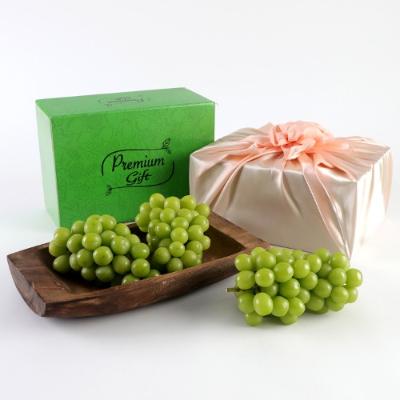 [산지직송] 고당도 청포도 특품 샤인머스캣 선물세트 1.2kg 1.6kg (2수)