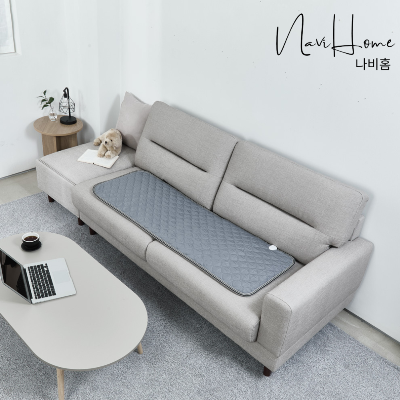 나비홈 2026년형 국내생산 전자파차단 무자계 온열 탄소 워셔블 전기요 다크그레이, 50X140cm(미니싱글)