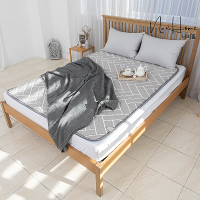 나비홈 2026년형 국내생산 헤링본 전자파차단 무자계 온열 탄소 전기 매트 140X180cm (더블)