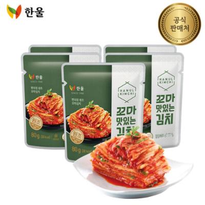 [한울] 간편한 맛김치 80g*3