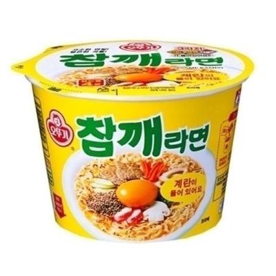 [오뚜기_참깨라면] 오뚜기 참깨라면 큰컵12개입/컵라면