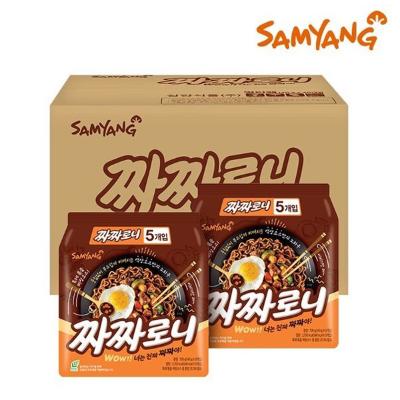 [삼양식품] 볶음짜짜로니(5입멀티) 40개입