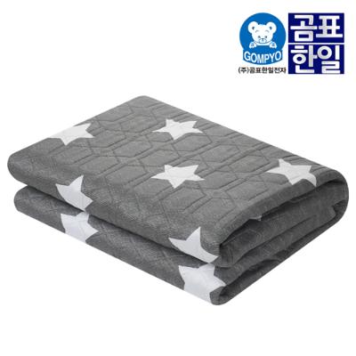 [곰표한일] 무자계 워셔블 안심 탄소매트 웨이브스타_더블