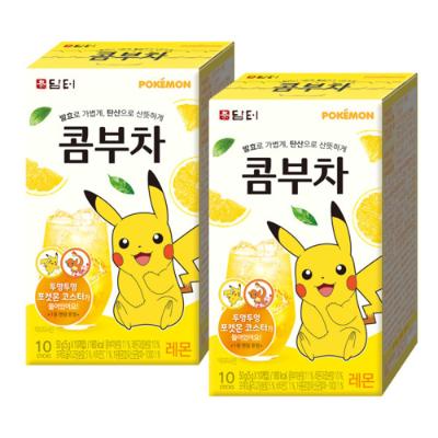 [담터] 콤부차 레몬 10T+10T 총20T