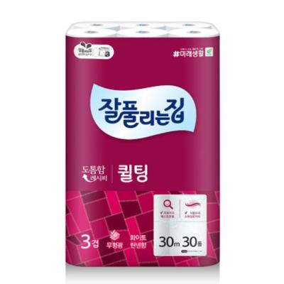 [잘풀리는집] 더 도톰한 퀼팅 3겹데코 30m 30롤