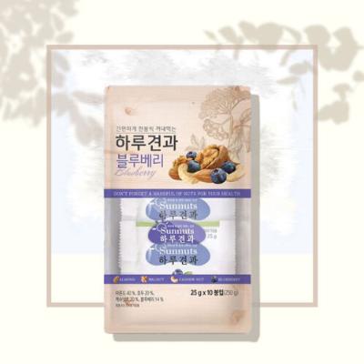 [썬넛트] 간편하게 한봉씩_하루견과 블루베리 25g*10봉(총 250g)