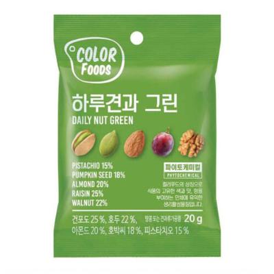 [컬러푸드] 매일매일 골라먹는 하루견과 그린 200g(20g*10봉) * 3봉