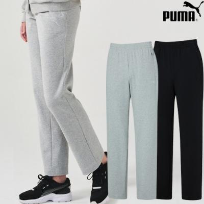 [푸마] ★25FW★ 세미와이드 롱팬츠(봄가을용) PU5347 /색상사이즈선택:라이트그레이,블랙/90~115