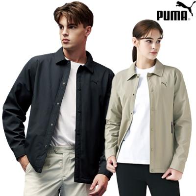 [푸마] ★25FW★ 셔츠형 소프트쉘 자켓 PU5325 /색상사이즈선택:베이지,차콜네이비/90~115