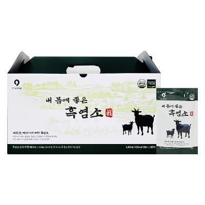 [옻가네] 내몸에 좋은 흑염소 진 (80gx30포)/국내산 흑염소추출액 81%함유