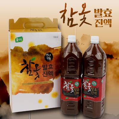 [옻가네] 참옻 발효진액 (1,500mlx2병)/국내산 참 옻나무 발효진액