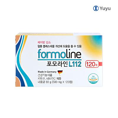 [유유제약] 포모라인 오리지널 L112 120정, 전세계16년연속1위,다이어트보조제, 체지방감소, 키토산다이어트