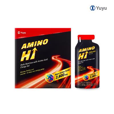 [유유제약] 아미노하이 고함량 에너지젤 파워젤 / 아미노산 2600mg / 파워,에너지젤 / 45gX10포 1Box