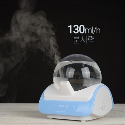 [듀플렉스] 무드등 초음파 가습기 DP-3380AHB(블루) 800ml 귀여운 미니 가습기