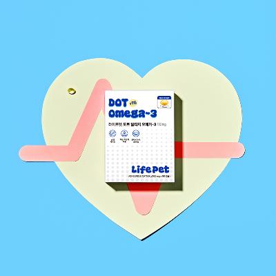 라이프펫 강아지 고양이 도트 알티지 오메가3 100mg 90캡슐